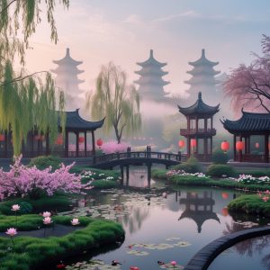 Imperial Gardens of Ancient China: A Tranquil Virtual Escape
