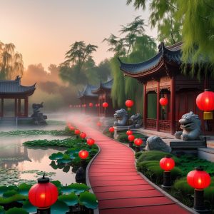 The Mythical Legends of Ancient China: A Virtual Storytelling Series
